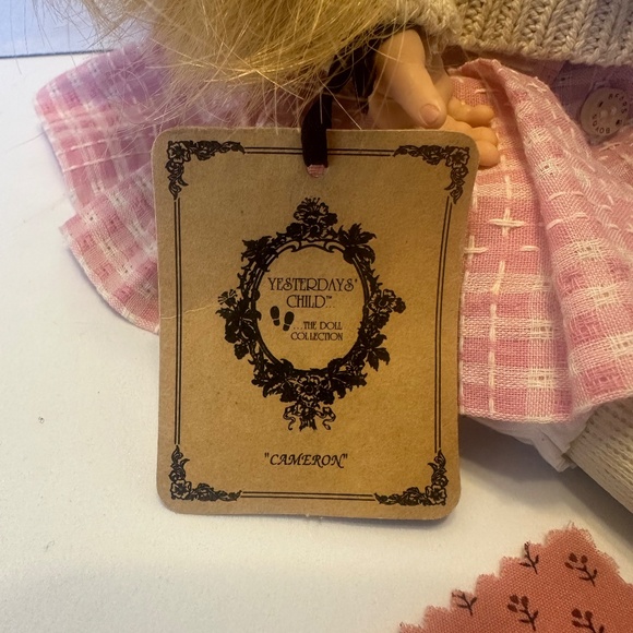 2001 Boyds Bear Yesterdays’ Children Cameron Large L/E Doll 4950 - Picture 9 of 11